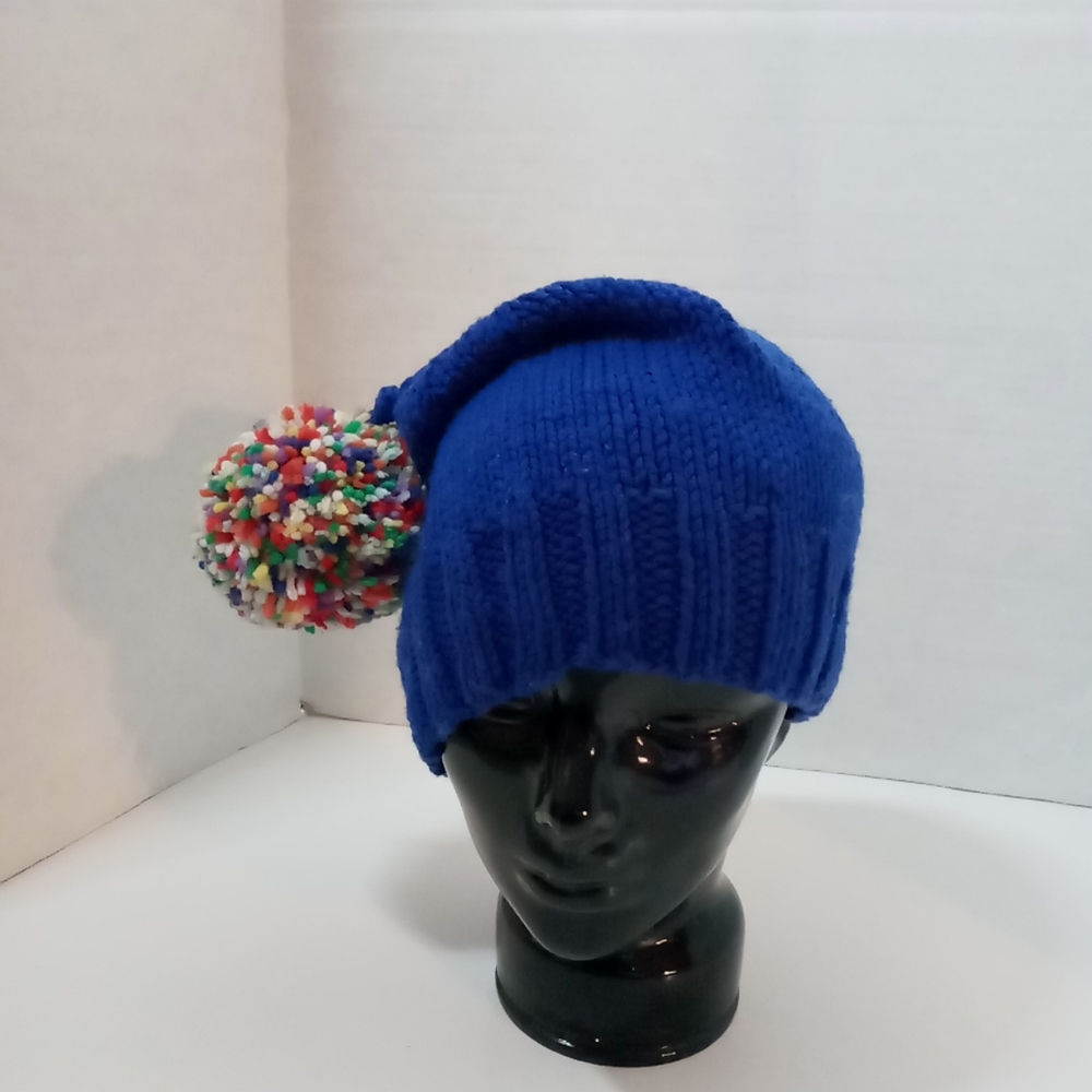 Vintage Wool Pompom Hat